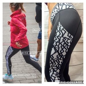🎉 Rare!!! 🎉 Lululemon Seawheeze Speed Tights III